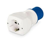 Scame Adapto - Adattatore/A Simple Industrial IP20 2 poli + terra 16 A 250 V bivalente