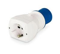 Scame Adapto - Adattatore/A Simple Industrial IP20 2 poli + terra 16 A 250 V bivalente