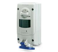 Scame advance2 - Base/S enclavamiento porta-fusibile IP44 2 poli + T 32 A 6H compatta