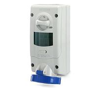 Scame advance2 - Base/s interblocco portafusibile ip67 2 poli+terra 32a 6h compatta