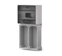 Supporto modulare Scame Proxima 212x438x110mm grigio - 573.5121