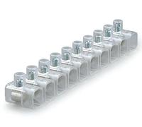Scame CONNECTO - Morsetto a stecca, 1,5 mmq, trasparente
