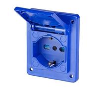 Scame Domo - Base 2 poli + terra 16 A Pluristandard 70 x 87 mm