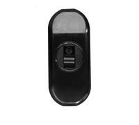 SCAME Lux CURSOR - Interruttore Unipolare 2 a 250 V Nero