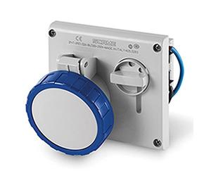 Scame Omnia - Presa corrente incasso IP67 Serie 2 poli + t32 a 220 V