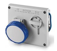 Scame 4051683 presa interbloccata 2P+T 16A senza portafusibili 6H IP67 OMNIA