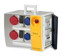 SCAME QUADRO DI DISTRIBUZIONE DA CANTIERE ASC IP65 4 PRESE+EMERGENZA 656.5924-25