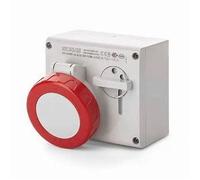 Scame Parre Presa Interbloccata 32A 2P+T 9h IP66/IP67 - Connettore Industriale 3