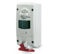 SCAME PRESA INTERBLOCCATA 3P+T 16A 380V 6H COLORE ROSSO 562.1686