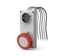 SCAME Presa interbloccata Proxima 3P+N+T 16A rosso - 407.1687