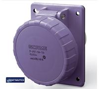 SCAME PRESA/SPINA STAGNA IP67 PER NAUTICA 12/24 VOLT 16A CONFORME ALLE NORME CE