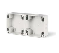 SCAME Protecta, scatola da parete M95 x 2, della Serie Protecta