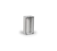 Scame - Scatola in policarbonato impermeabile 200x400x132mm grigio con coperchio trasparente IP67 ik08 CUBO O ENSTO