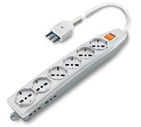 Scame sicura - Presa multipla pluri standard 6+4 1,5 m 250 v casuale