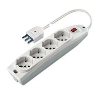 SCAME sicura - Presa Multipla sicura 2 poli + terra 16 a interruttore + Cavo