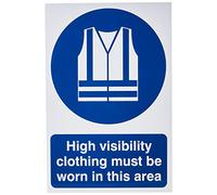 Scan 0022 - Segnale in PVC High Visibility Jackets Must Be Worn In This Area Sign, 200 x 300 mm