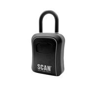 Scan 4 Ruota Combinazione Sicurezza Chiave & Rimovibile Lucchetto 10,000 Codici