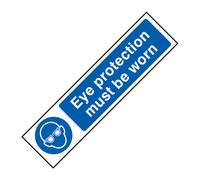 Scan 5001 Protezione Occhi Deve Essere Worn - PVC 200 x 50mm
