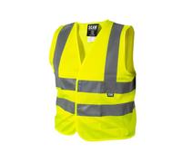 Scan Bambini Alta Visibilità Gilet Giallo 4-6 Uncino e Asola Chiusura Strappo
