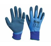 Scan Impermeabile Guanti IN Lattice - M (Misura 8) SCAGLOLATWPM