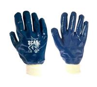 Scan Guanti in Nitrile a Manicotto Rinforzato, Certificati EN388