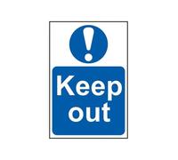 Scan Keep Out - Cartello In PVC 200 X 300Mm SCA0255