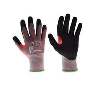 Scan Nitrile Palmo Taglio F Guanti XXL Misura 11 Resistente fino A Olio Grasso