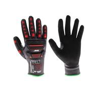 Scan Nitrile Palmo Urto Taglio D Guanti XL Misura 10 Per Asciutto e Bagnato