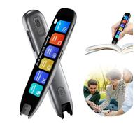 Scan Translator Pen - Penna per lettura in tempo reale, touchscreen da 3,7", 142 lingue, per dislessia, studenti, viaggiatori