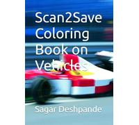 Scan2Save Coloring Book on Vehicles