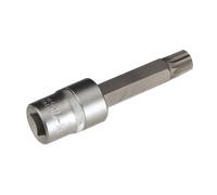 Scanalate Presa Punta M14 Lungo 1.3cmSq Drive - Sealey AK5531 Nuovo