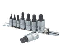 Scanalate Presa Set di Punte 0.6cmD, 1cmD, & 1.3cmD 8pc - Laser 3266 Nuovo