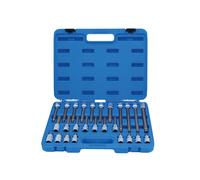 Scanalate Presa Set di Punte 1.3cmD 26pc - Laser 7599 Nuovo