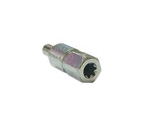 Inserto per coppia conica decespugliatore 10 denti filetto M7x1 maschio