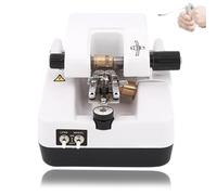 Scanalatrice per lenti ottiche, utensile automatico per scanalatura di lenti per occhiali con lame diamantate, profondità e larghezza della scanalatura regolabili, attrezzatura