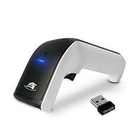 ScanAvenger Scanner portatile wireless Bluetooth pistola di scansione 1D e 2D per la gestione dell'inventario, senza fili, lettore di codici a barre QR (1D e 2D senza stand di nuova generazione)