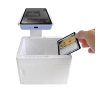 ScanBox per MTG/TCG, scanner per carte sportive, supporto per scanner schede, strumento di scansione multifunzione con supporto per telefono, base non scivolata, scansione rapida dei prezzi, scansione