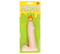 Candela Scandalosa - Penis con Testicoli - Naturale (133g)