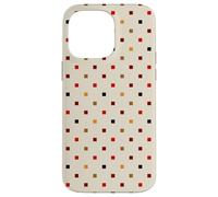 Scandi Boho Grid Pattern neutro toni della terra Custodia per iPhone 14 Pro Max