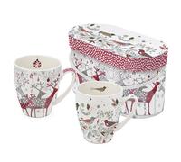 Scandic Natale 2er Set Tazza con Manico IN Confezione Regalo Ppd