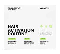 Scandinavian Biolabs Routine di Crescita dei Capelli per Donne - Testata Clinicamente con Risultati in 45 Giorni - Siero per Ridurre la Perdita dei Capelli Basato su Ingredienti Efficaci