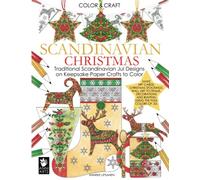 SCANDINAVIAN CHRISTMAS: Traditional Scandinavian Jul Designs on Keepsake Paper Crafts to Color: 2