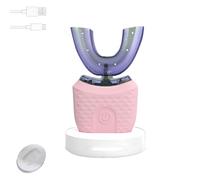 Scandinavian Smiles Toothbrush, Scandinavian Toothbrush, 360° Oral Cleaning, 30-Second Deep Cleaning, Three Modes, Waterproof Design, Gentle Gum Massage, Easy To Use (Pink)
