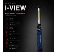 Scangrip Luci di Ispezione LED COB Batteria 500 lm Spotlight Slim IP30 Blu
