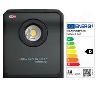 SCANGRIP® NOVA 4 Connect Faro LED Da Lavoro 12V/18V Unità Nuda SCG036101C