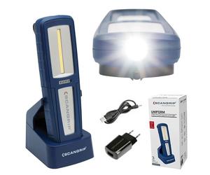 SCANGRIP Torcia Uniforme Cob LED 03.5407 Lampada da Lavoro Torcia Tascabile