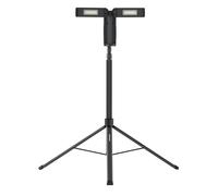 SCANGRIP, TOWER COMPACT CONNECT - Faro da Lavoro LED 2500lm con Stativo Estensibile, 360° Teste Regolabili, Sistema CONNECT per Batterie 18V/20V