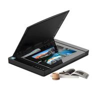 Scanner a base piatta di grande formato per documenti e fotolibri, 1200/2400 DPI, scansione automatica, sorgente luminosa a LED