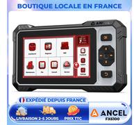 Scanner ANCEL FX6100 OBD2 Strumento diagnostico per scanner per auto per tutti i sistemi con test attivo Servizio di ripristino oltre 15 Aggiornamento gratuito a vita CAN-FD