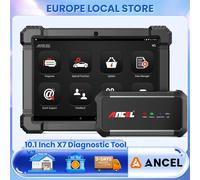 Scanner ANCEL X7 OBD2 Strumento diagnostico per scanner per auto per tutti i sistemi con test attivo 10+ Servizio di ripristino Scanner di guasti per auto da 10,1 pollici